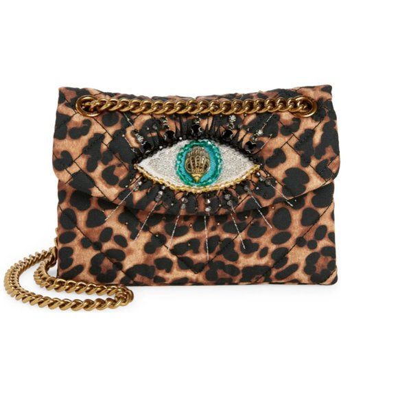 NWT KURT GEIGER LONDON Mini Kensington Eye QuiltedCrossbody Bag